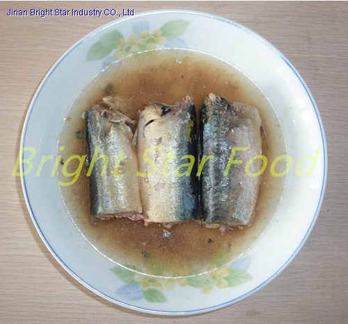 Canned Mackerel in Natural Oil