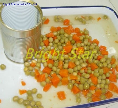 Canned Peas and Carrots